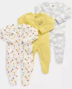 Lot de 3 grenouillères en coton – Image 7