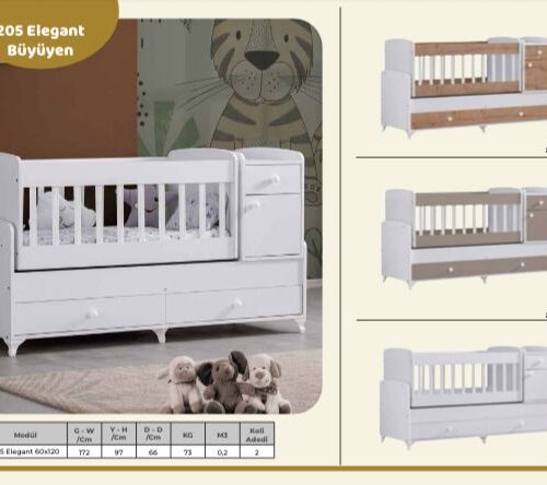 Berçeau évolutif 205 élegant