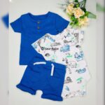 Ensemble Bébé 3 Pièces - T-shirt, Body et Short