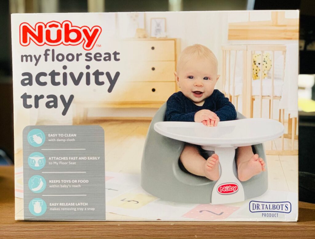 Siège bébé Bumbo Nuby avec plateau – Confort et Praticité au Quotidien