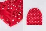 Bonnet Turban en coton pour bébé fille, – Image 7