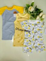 Ensemble 3 pcs barboteuse