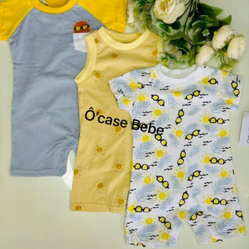 Ensemble 3 pcs barboteuse