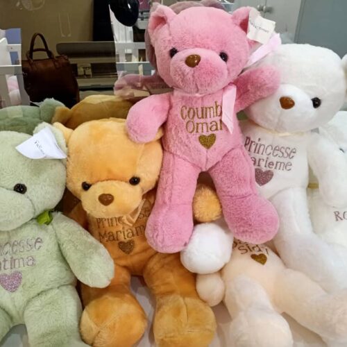 Doudou personnalisable pour bébé