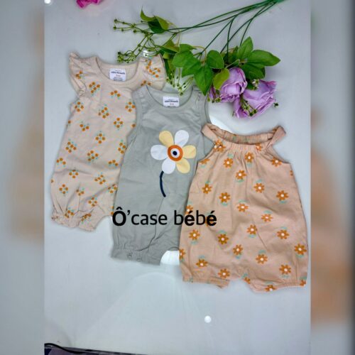 Barboteuse 3pcs