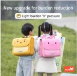 Sac à dos d'école imperméable Nohoo Spine Protection pour élèves de la 0 à 5 ans