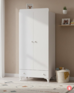 Armoire 2 battant avec tiroir – Image 2