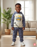 Ensemble garçon pull jogging avec motif – Image 2