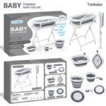 Table à langer avec ensemble baignoire