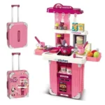 Jouet cuisine Kitchen Chef pour enfants, set d'ustensiles et aliments factices, jeu d'imitation