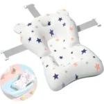 Coussin de bain bébé doux et confortable, idéal pour la sécurité et le plaisir de bébé dans la baignoire.
