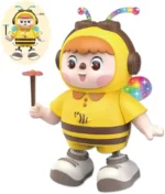 Jouet robot abeille évolutif, danse et musique, jouet interactif pour bébé et enfant.
