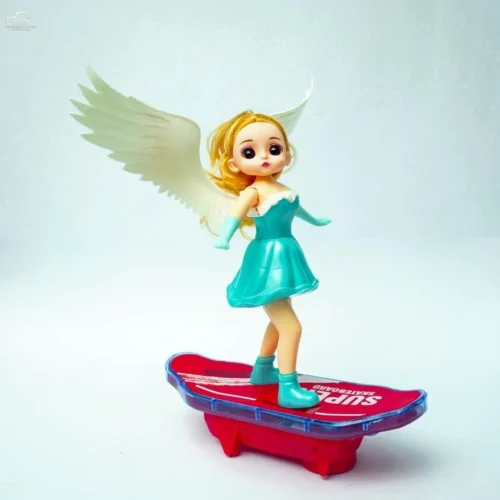 Jouet Angel Electric pour bébé, peluche musicale douce et interactive, veilleuse bébé