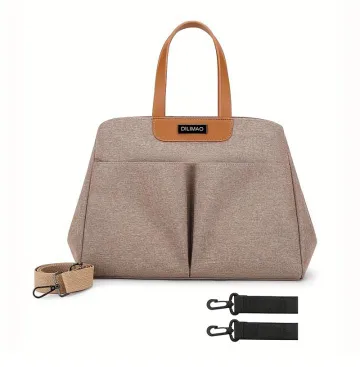 Sac à langer DILMAO multifonction, grande capacité, design élégant, bébé, parents, voyage