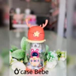 Gourde Zhibo Cup bleue, sans BPA, réutilisable, pour enfants et adultes, idéale pour sport et voyage.