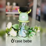 Gourde Zhibo Cup bleue, sans BPA, réutilisable, pour enfants et adultes, idéale pour sport et voyage.