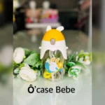 Gourde Zhibo Cup bleue, sans BPA, réutilisable, pour enfants et adultes, idéale pour sport et voyage.