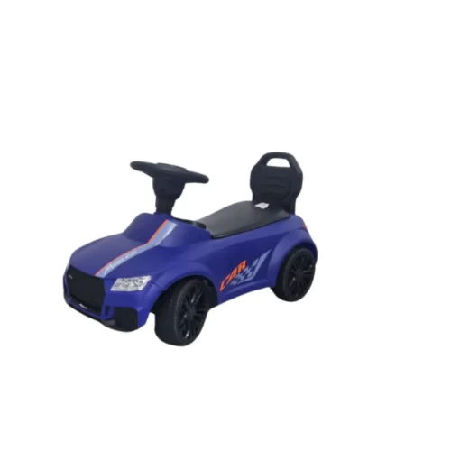 Jouet voiture méga car rouge et bleue, jouet enfant, véhicule robuste pour jeux d'extérieur