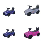 Jouet voiture méga car rouge et bleue, jouet enfant, véhicule robuste pour jeux d'extérieur
