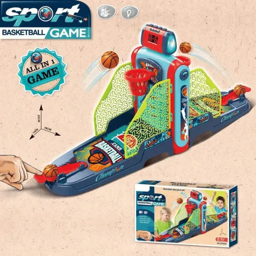 Jouet de sport basketball pour enfants, panier et ballon, jeu d'intérieur/extérieur