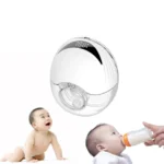 Tire lait électrique double pompe portable, compact et discret pour maman.