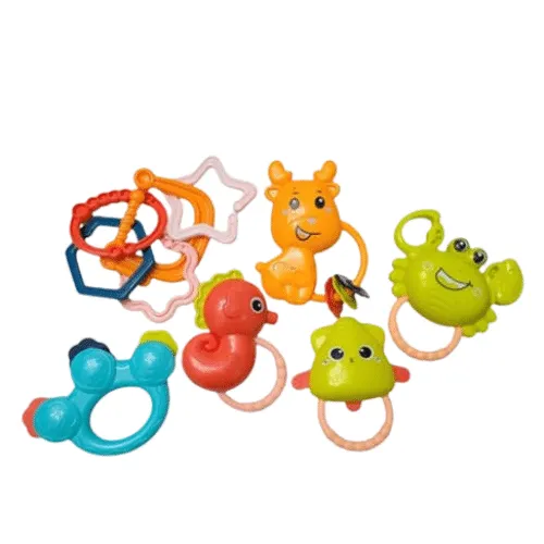 Accessoires bébé Baby Fun : ensemble jouets d'éveil et doudou doux pour nouveau-né