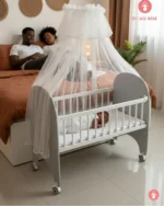 Berceau cododo Ocasebebe, lit bébé cododo, berceau attenant lit parent, sécurité et confort bébé.