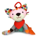 Doudou Fxq Toy doux lapin rose, câlin bébé, peluche enfant, cadeau naissance
