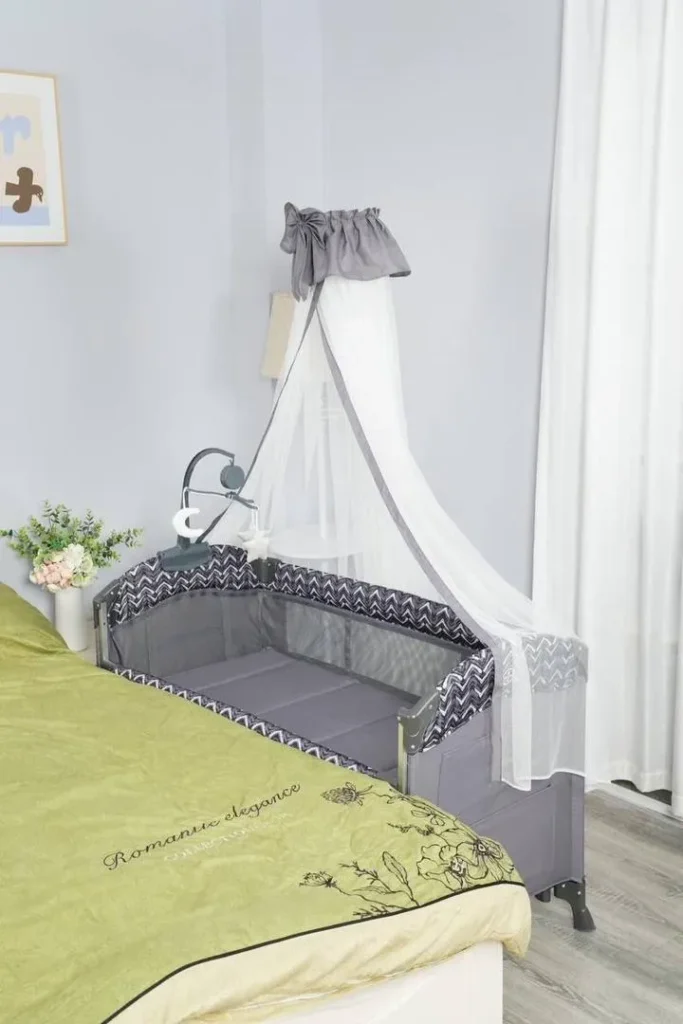 Lit parapluie pliable pour bébé, lit de voyage portable, lit parapluie compact et pratique