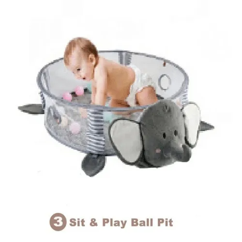 Tapis d'éveil bébé doux et coloré avec jouets suspendus, parfait pour le développement sensoriel.