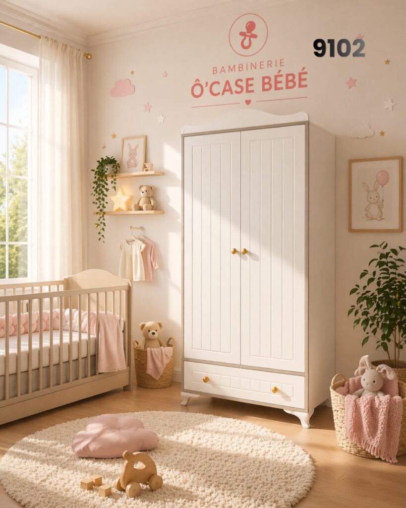 ARMOIRE 9102 2BATTANTS