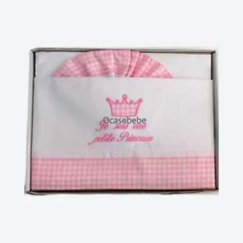 Drap berceau + housse + taie d'oreiller