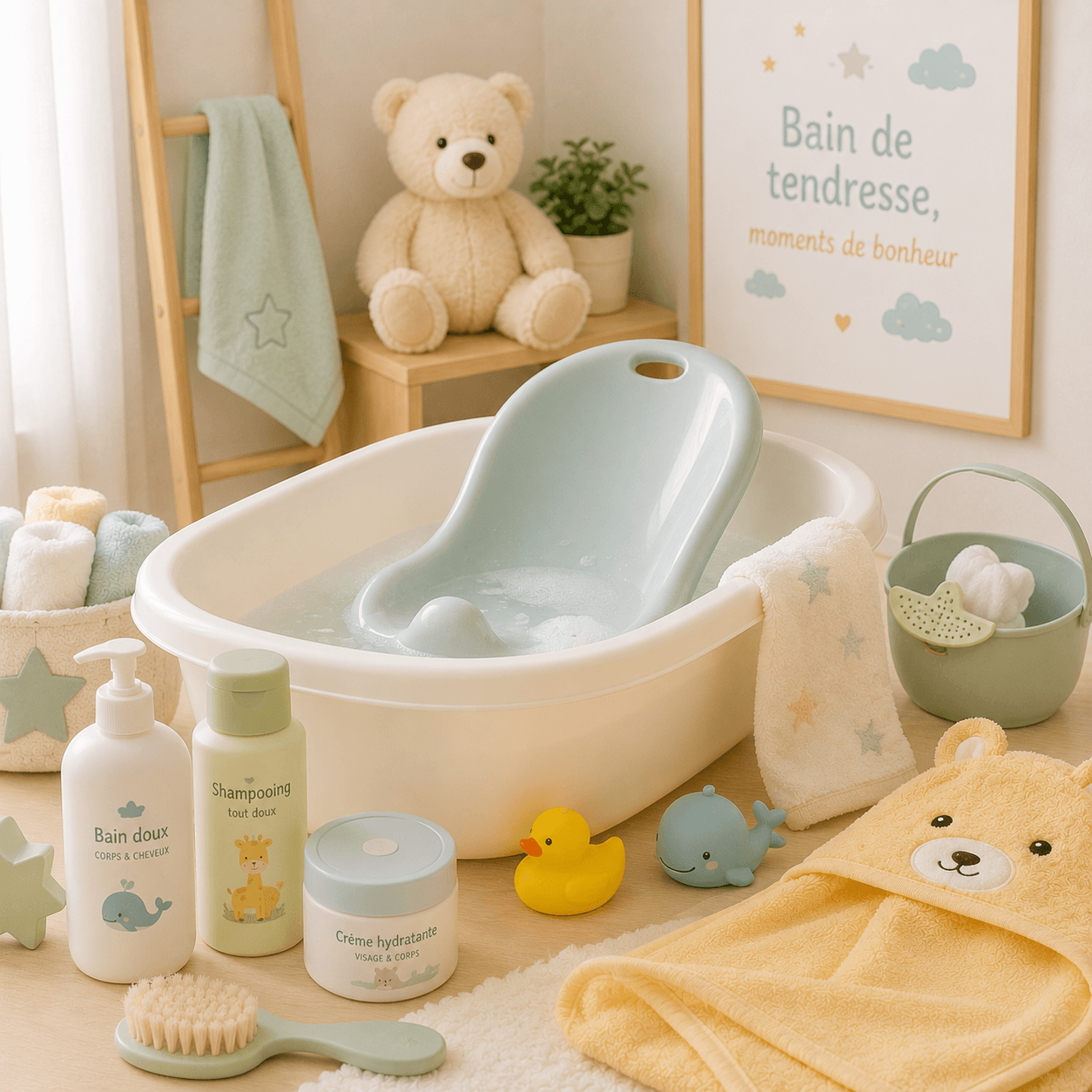 Bain du bébé