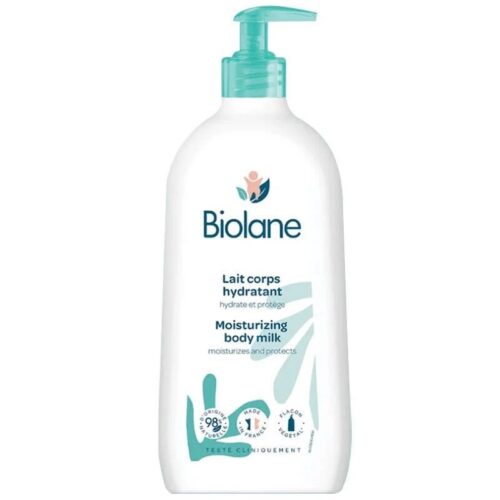 Lait hydratant Biolane pour peau bébé - Hydratation douce
