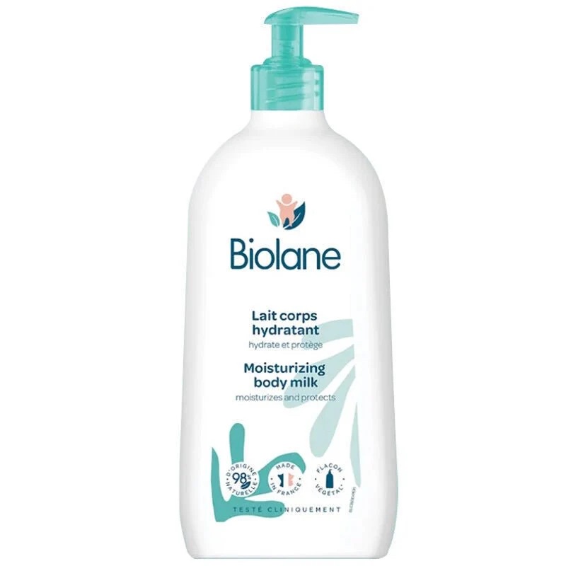 Lait hydratant Biolane pour peau bébé - Hydratation douce