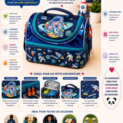 Sac goûter Espace