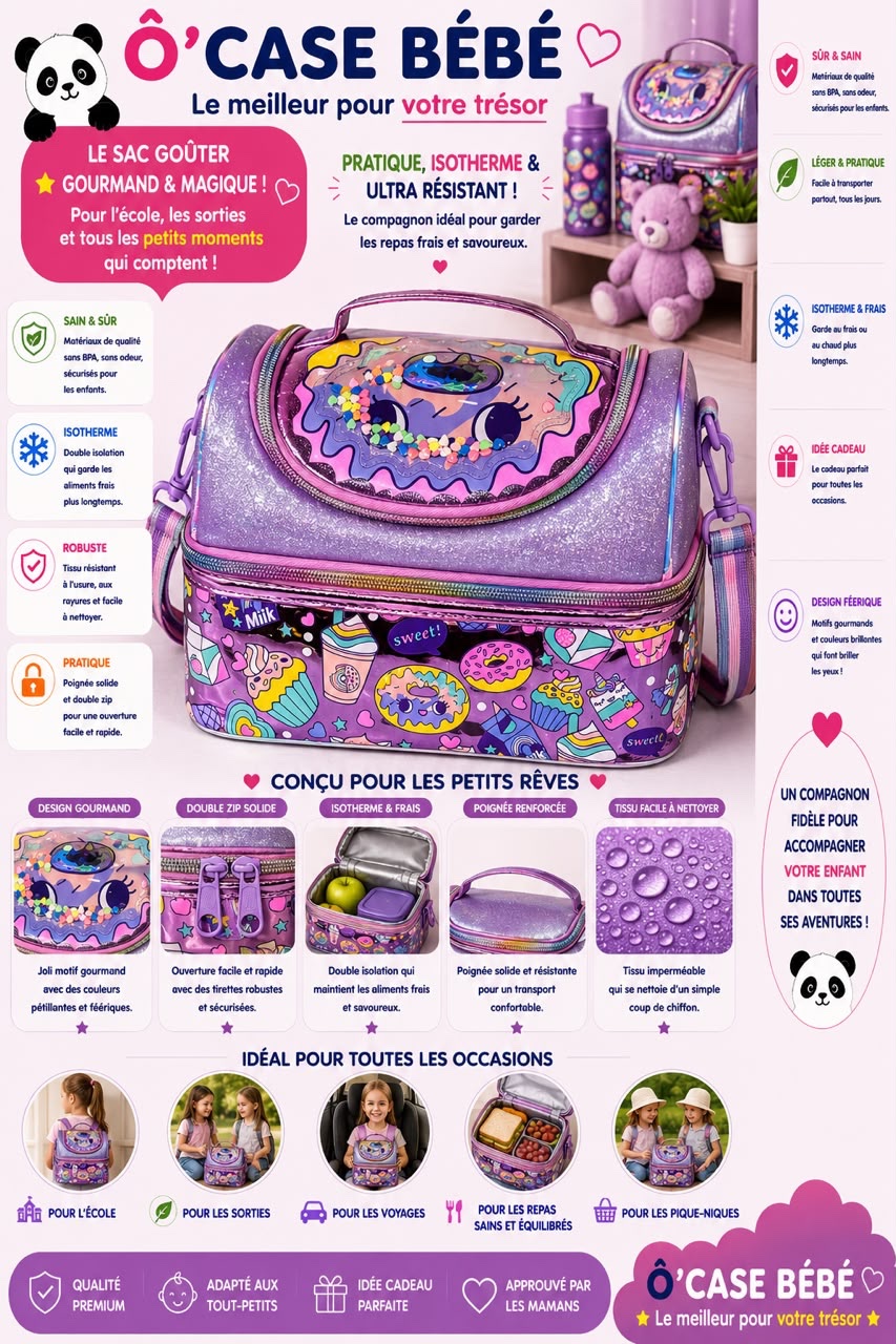 Sac goûter Gourmand