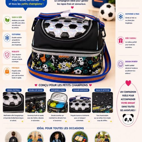 Sac goûter Football