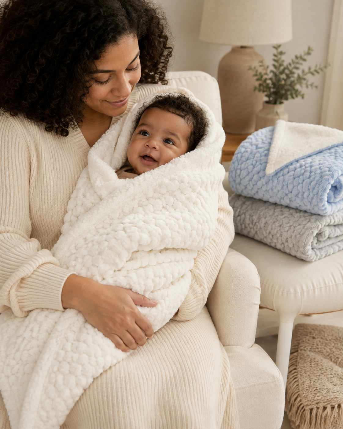 Couverture bébé ultra douce