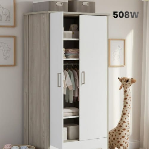 Armoire bébé et enfant avec rangements spacieux