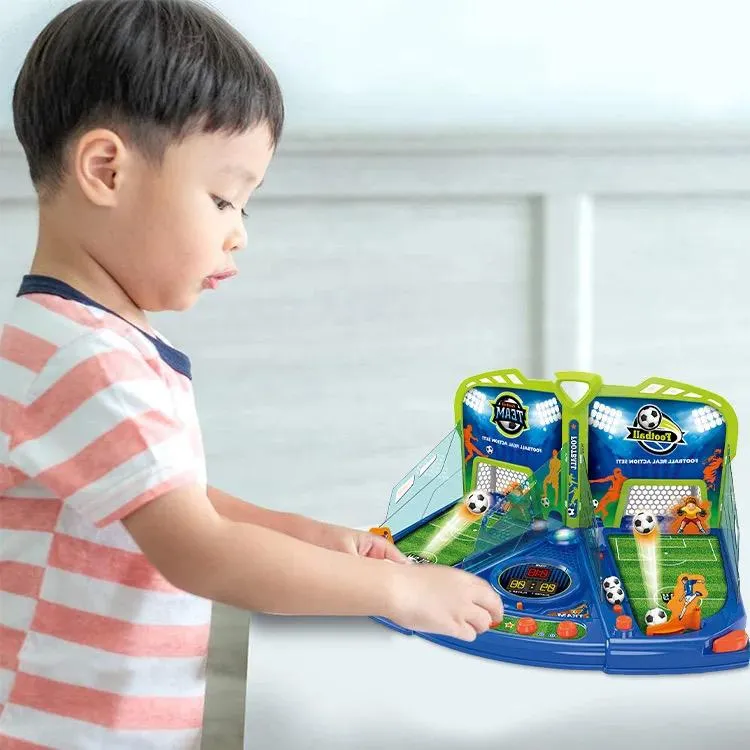 Baby-foot de table enfant - Jeu de foot interactif