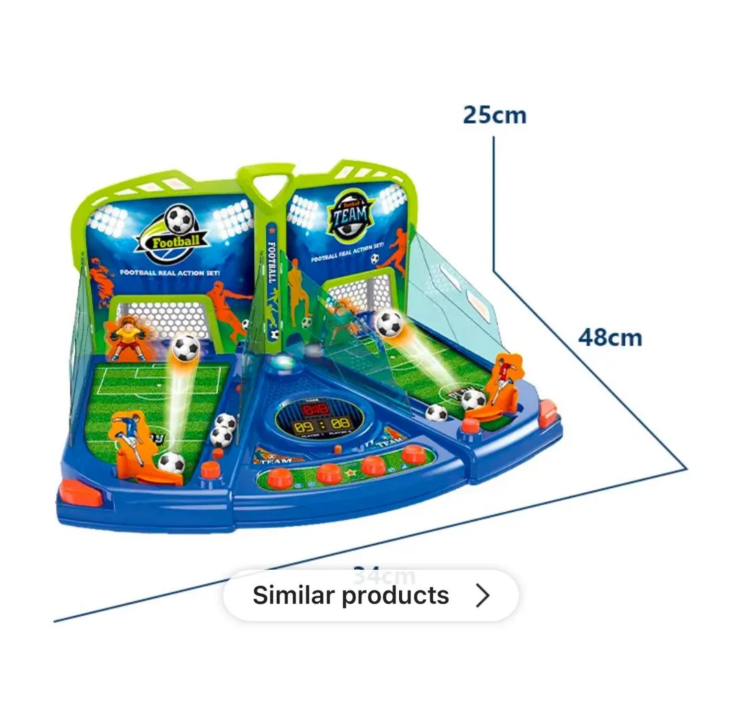 Baby-foot de table enfant - Jeu de foot interactif