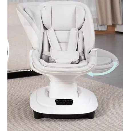 Balancelle bébé rotation 360° multi-mouvement - Confort premium