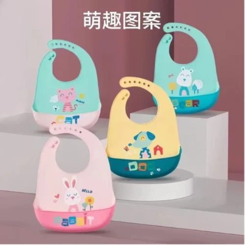 Bavoir en silicone MomEasy - Protection antitaches efficace