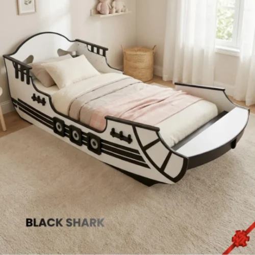 Berceau en bois black shark - Nouveau-né confortable