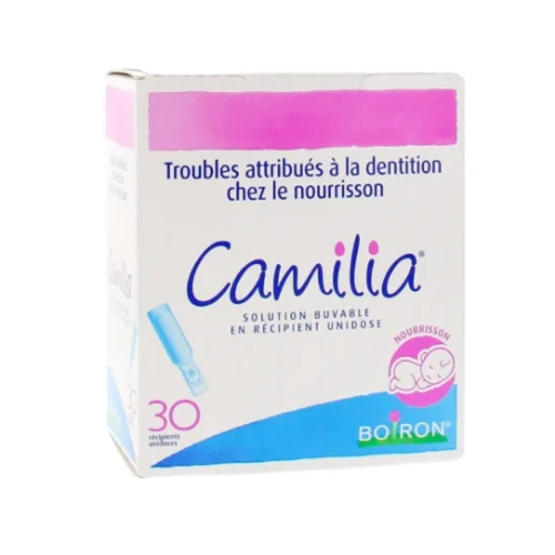 Camilia poussée dentaire pour soulager bébé