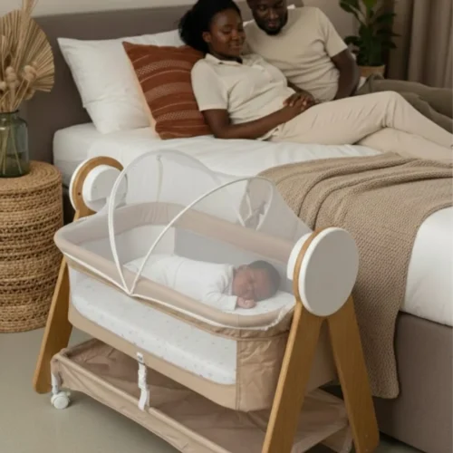 Cododo électrique 3-en-1 balancelle design - Nuits confortables