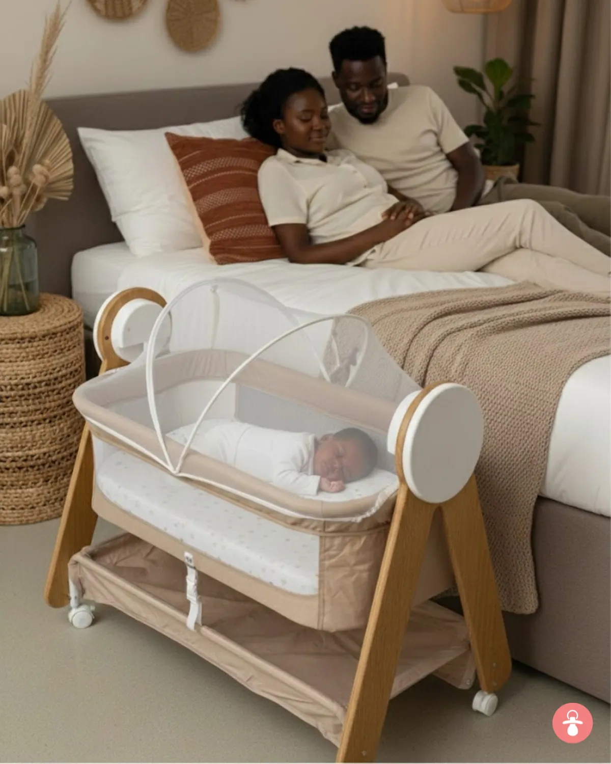 Cododo électrique 3-en-1 balancelle design - Nuits confortables