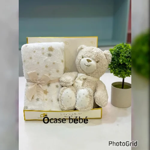Couverture doudou douce pour bébé - Confort