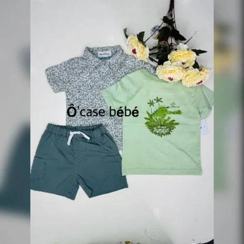 Ensemble garçon 3 pièces motif koala - Taille naissance